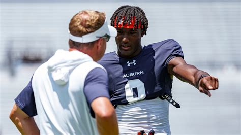 Cam Coleman Debuts On Auburn Football S First Unofficial Depth Chart