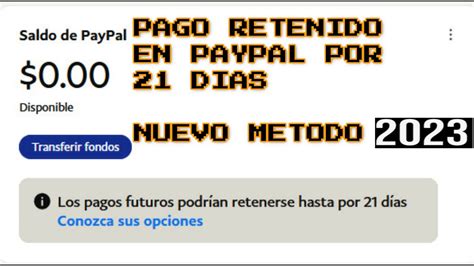 Cómo Liberar UN PAGO Retenido en PAYPAL 2023 YouTube