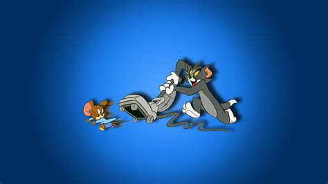 HD Wallpaper 1tomjerry Action Animation Blue Cartoon Cartoons