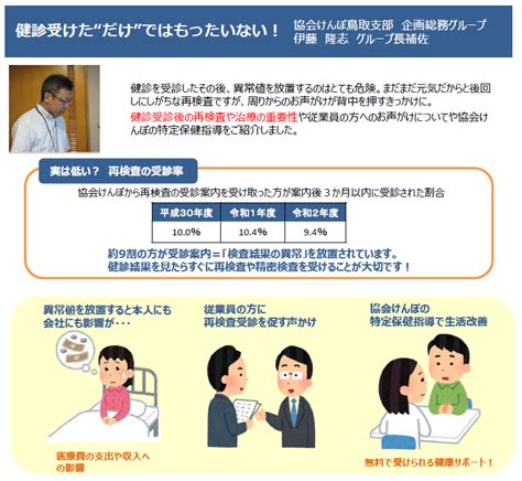 令和4年度「健康づくり担当者研修会」を開催しました 都道府県支部 全国健康保険協会