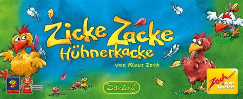 Zoch 601121800 Zicke Zacke Hühnerkacke das rasante Gedächtnisrennen