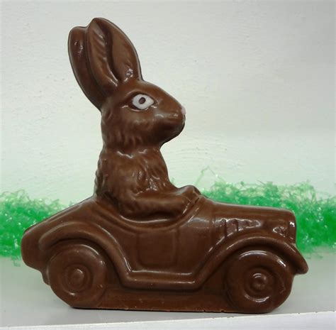 Chocolate Bunny In Car | Confections For Any Occasion