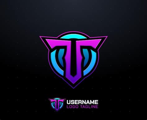 Premium Vector Gaming Logo With Letter T For Esports Teams Or