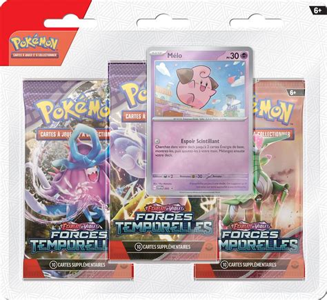 Bundle de 6 boosters Pokémon Forces Temporelles EV05