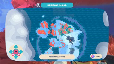 Slime Rancher 2 How To Find All Powderfall Bluffs Maps Map Data