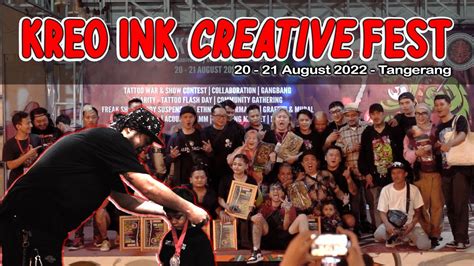 KREO INK CREATIVE FEST PECAH HENDRIC SHINIGAMI JURIIN HASIL 120