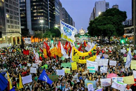 Jornadas De Junho De 2013 No Rio De Janeiro Dicionário De Favelas Marielle Franco