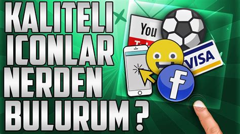 Kaliteli Iconlar Nerden Bulurum Photoshop Youtube