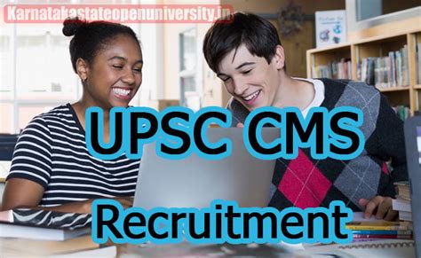 UPSC CMS Recruitment 2024 Released Soon Check Eligibility Last Date