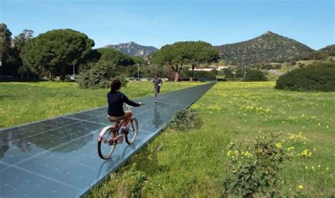 A Villasimius La Prima Pista Ciclabile Solare Integra I Pannelli Nel Manto