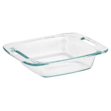 Pyrex 8 Square Glass Baking Dish Larger Handles For Safe Handling Pyr