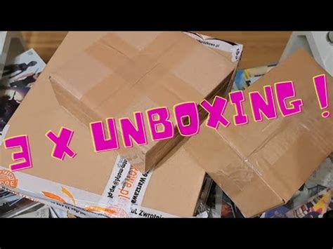 Otwieramy X Paczki Czyli Unboxingowy Miszmasz Youtube