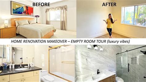 Home Renovation Before After Bedroom Small Bathroom Remodel Extreme