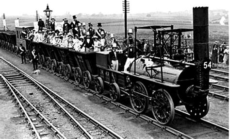 Inventor First Railway in The World, George Stephenson Invented Steam ...