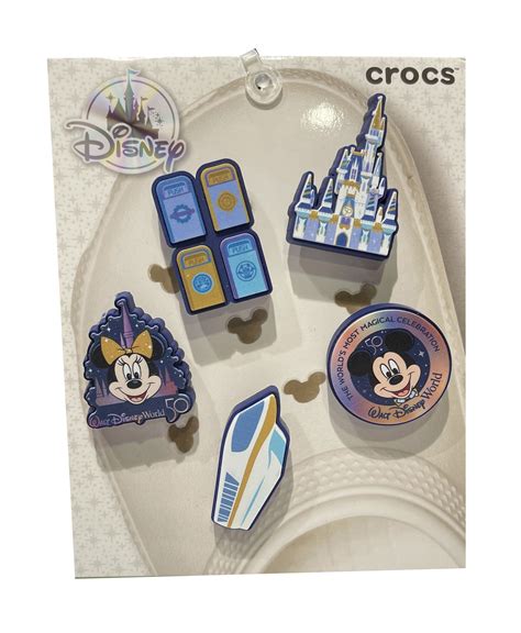 Disney Crocs Jibbitz Charms - 50th Anniversary