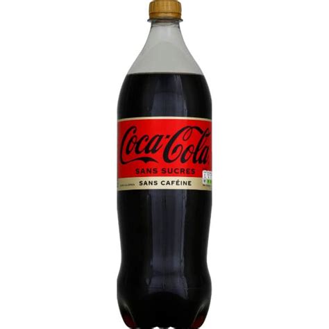 Coca Cola Sans Sucres Coca Cola Sans Sucres Sans Caféine 1 25L