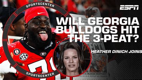 Can Georgia Pull Off 1st Modern Era 3 Peat In CFB SportsCenter