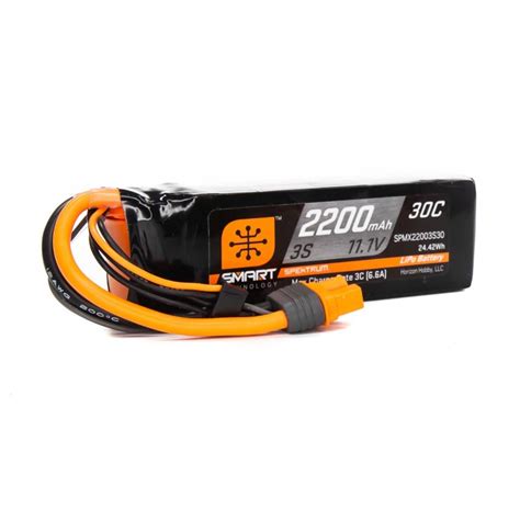 Spektrum Spmx S Mah S V C Smart Lipo Battery Ic