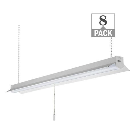 Eti Ft Watt Equivalent Integrated Led White Shop Light Linkable