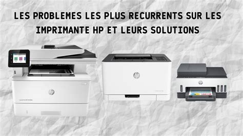 Probl Mes Fr Quents Et Solution Imprimante Hp Wanda Tech