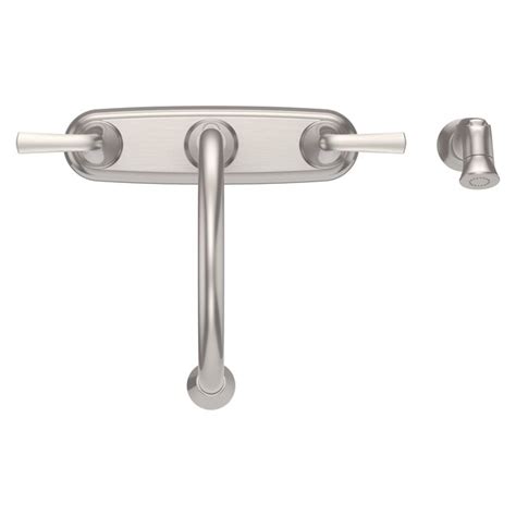 Pfister Allegan Spot Defense Stainless Steel 2 Handle High Arc Kitchen