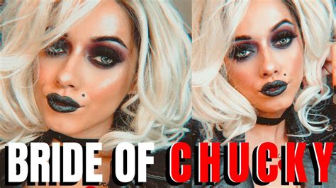 Bride Of Chucky Tiffany Transformation Makeup Tutorial Saubhaya Makeup