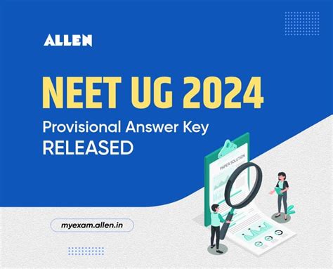 NEET UG 2024 Provisional Answer Key Released My Exam EduBlog Of