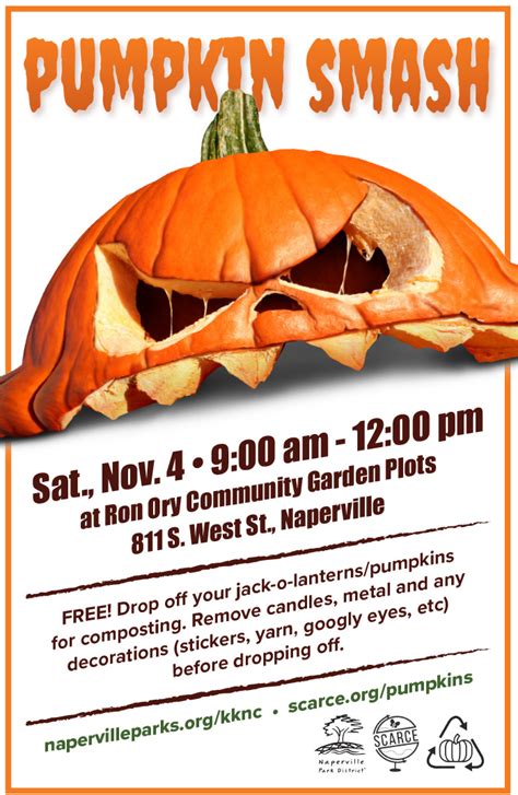 Pumpkin Smash | Naperville Park District