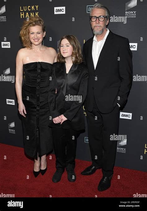 (L-R) Mireille Enos, Vesper Ruck and Alan Ruck at the AMC Network's ...