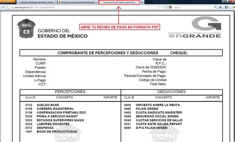 Amateweb C Mo Bajar El Comprobante De Percepciones Y Deducciones