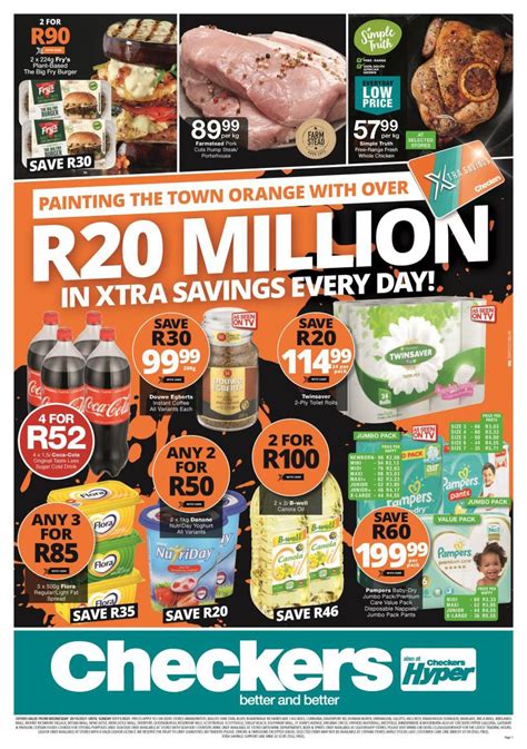 Checkers Kwazulu Natal Xtra Savings October November