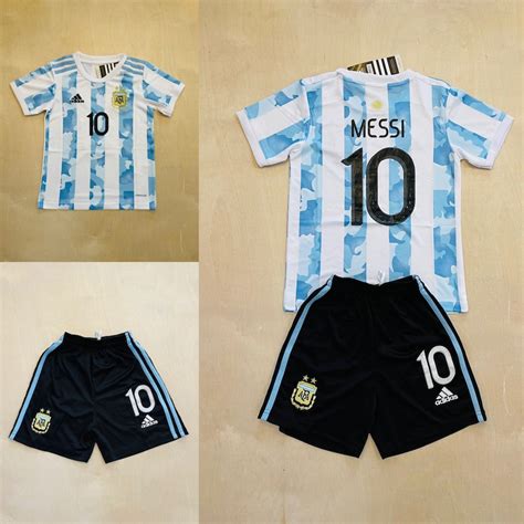 Messi 10 maillot de football à domicile pour les jeunes Etsy