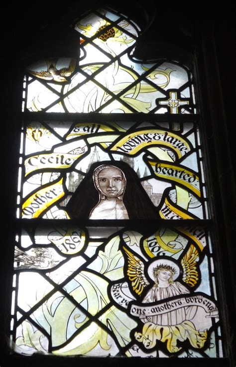 Window In The Lady Chapel Liverpool Anglican Cathedral Liverpool