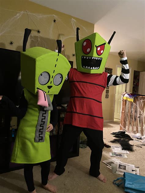 My Daughter Wanted To Be Gir For Halloween So My Wife Made Her A