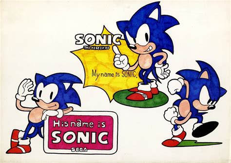 Cherribun On Twitter Sonic Classic Naoto Ohshima Made One Of The