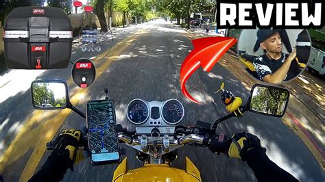 Review Ba Givi Litros Traffic Monolock Primeiro Acess Rio Da Cbx