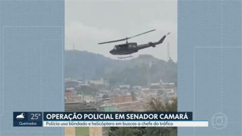 Vídeo Polícia Faz Operação Em Senador Camará Rj2 G1