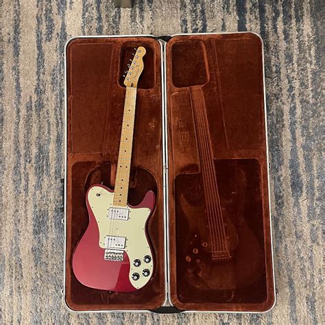 Fender Telecaster Deluxe Fsr 2010 Candy Apple Red Reverb