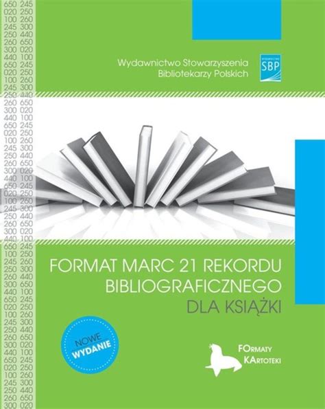 Format MARC 21 rekordu bibliograficznego dla książki Twarda Książka