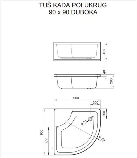 Tu Kada Duboka Ugaona Sa Oblogom Sve Za Kupatilo Kade Olx Ba