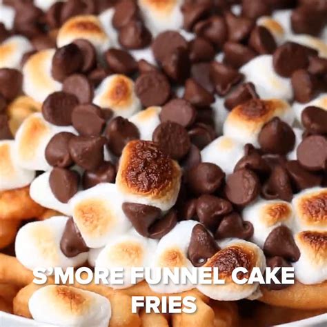 Best Smores Funnel Cake Fries Recipe By Tasty Recipes