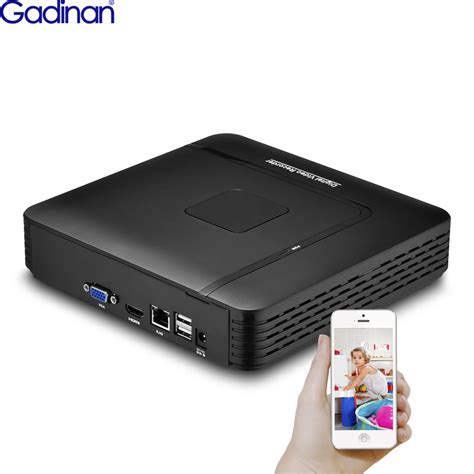 Gadinan H Ch K Mp Ch Ch Face Detection Nvr Mini Ip Network