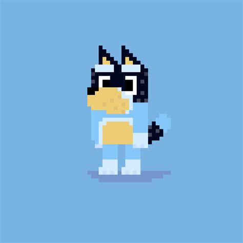 Bluey Pixel art - Ko-fi.com - Ko-fi ️ Where creators get support from ...