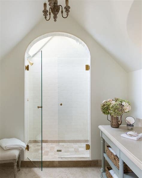 French Doors For Arched Bathroom Builders Villa