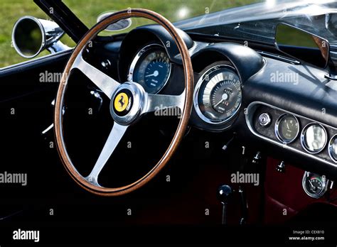 Detail ferrari interior hi-res stock photography and images - Alamy