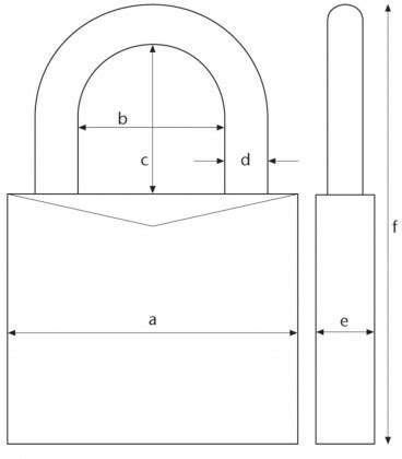 Abus Combi Cadena Combinaison