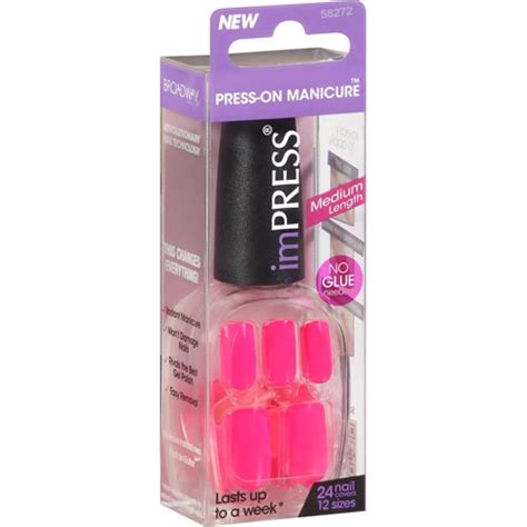 Broadway Nails Impress Medium Length Press On Manicure Media Darling