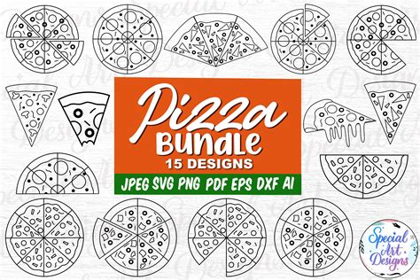 Pizza Svg Bundle Pizza Sayings Svg Graphic By