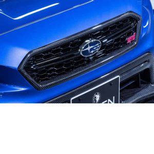 Rowen Lower Grille Extension Carbon For Subaru Wrx Sti Vab