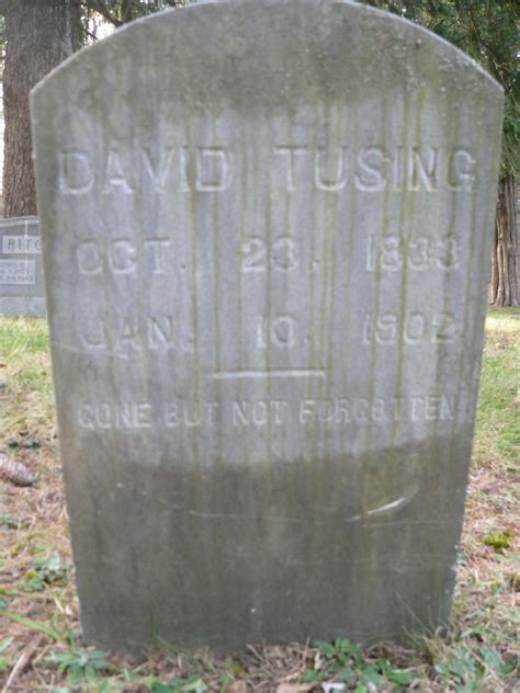 David H Tusing 1833 1902 Memorial Find A Grave